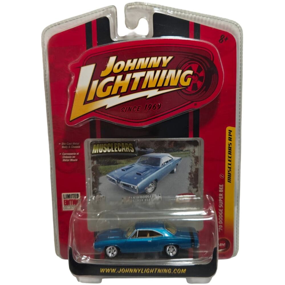 Johnny Lightning 1970 Dodge Super Bee 1:64 Scale Limited Ed. 2007 Brand New